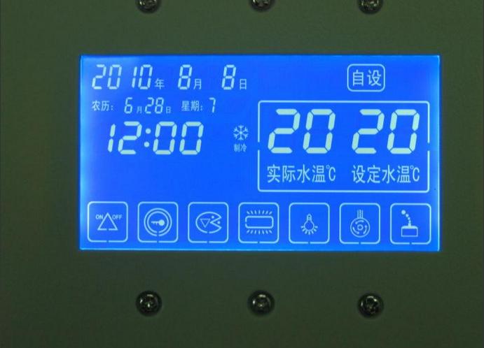 出口熱水器顯示屏LCD